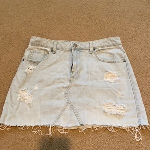 Aeropostale size 10 jean skirt